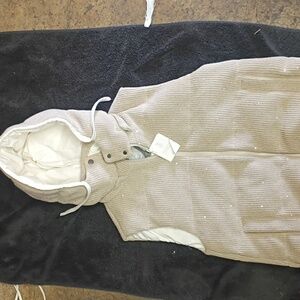 Brunello Cucinelli Beige Hooded Sweater Vest